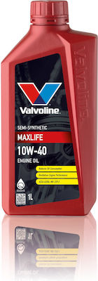 Valvoline Max Life Semi-Synthetic Car Lubricant 10W-40 1lt