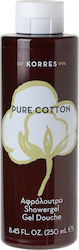 Korres Pure Cotton Shower Gel 250ml