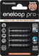 Panasonic Eneloop Pro Rechargeable Battery AAA Ni-MH 930mAh 1.2V 4pcs