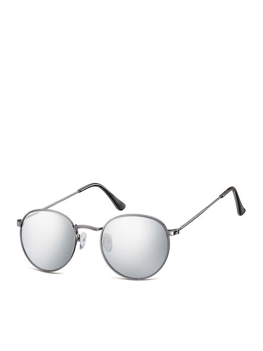 Montana Eyewear Γυαλιά Ηλίου Ασημί με Μεταλλικό Σκελετό Montana Eyewear Γυαλιά Ηλίου Ασημί με Μεταλλικό Σκελετό