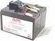 APC Replacement Cartridge 48 UPS Battery with Capacity 12Ah and Voltage 6V 1pcs