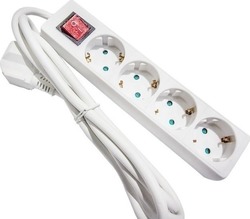 Com 03.40100 Power Strip 4 Sockets Com 03.40100 Power Strip 4 Sockets