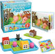 Smart Games Board Game Three Little Piggies for 1 Player 3+ Years (EN)