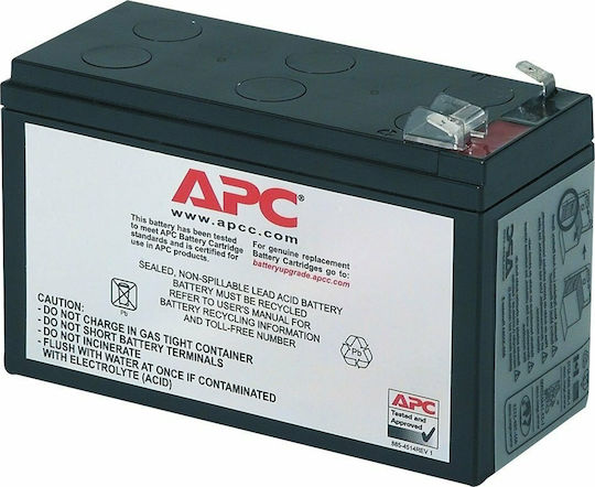 APC Replacement Cartridge 106 Μπαταρία UPS με Χωρητικότητα 6Ah και Τάση 12V 1τμχ