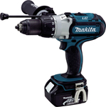 Makita Κρουστικό Δραπανοκατσάβιδο Μπαταρίας 18V 2x5Ah