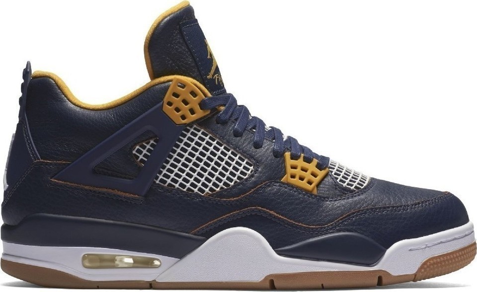 Nike Air Jordan IV Retro GS 'Dunk From Above' Mid Navy & Metallic Gold | END. (Global)