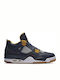 Air  4 Retro Dunk From Above Männliche Sneakers Blau