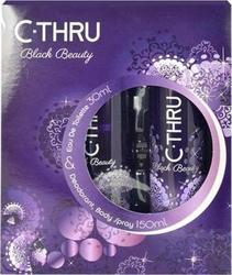 C-Thru Black Beauty Eau De Toilette 30ml & Deodorant Spar Women's Set with Eau de Toilette