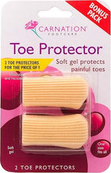 Carnation Toe Protector Callus Gel Patches 2pcs