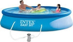 Intex Easy Set Schwimmbad PVC Aufblasbar mit Filterpumpe 396x84x84cm