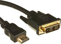 StarTech 2m DVI-D male to HDMI male Cable Black (HDDVIMM2M) StarTech 2m DVI-D male to HDMI male Cable Black (HDDVIMM2M)