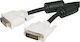 StarTech 2m DVI-D male to DVI-D male Cable Black (DVIDDMM2M)