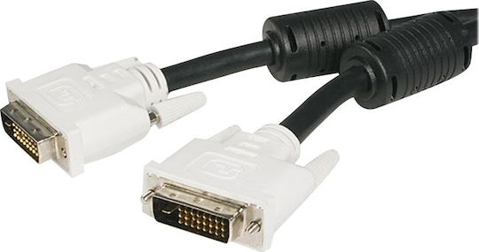 StarTech 2m DVI-D male to DVI-D male Cable Black (DVIDDMM2M)