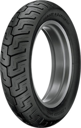 Dunlop D401 130/90-16 73H Tubeless Benutzerdefinierter Motorradreifen Rückseite