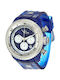 VIP Time VP8032BL Watch with Blue Rubber Strap VP8032BL