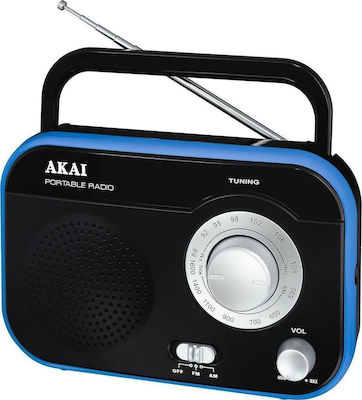 Akai PR003A-410 Tragbares Radio Schwarz