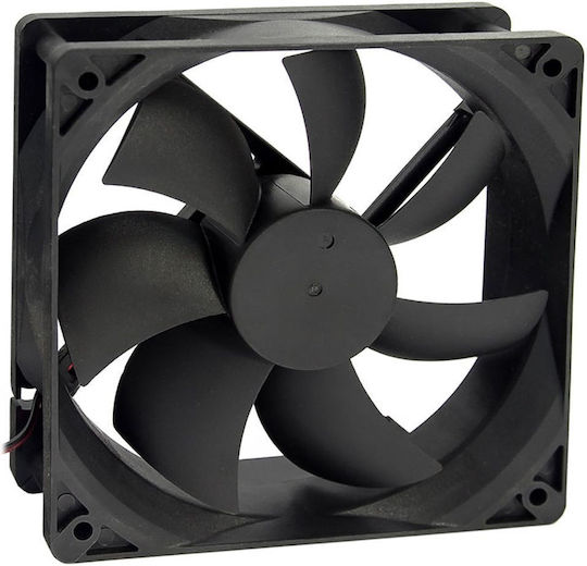 Akyga AW-12A Case Fan 120mm (1000rpm / 38.84cfm) Χωρίς Led Φωτισμό και Σύνδεση 4-Pin Molex