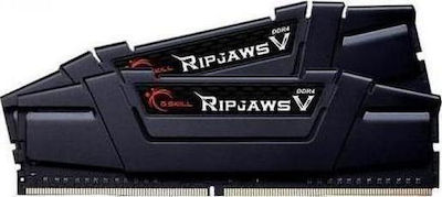G.Skill Ripjaws V 16GB DDR4 RAM με 2 Modules (2x8GB) και Ταχύτητα 3600 για Desktop