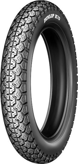 Dunlop K70 3.5-19 57P TT / Tubeless On-Road Λάστιχο Μοτοσυκλέτας Μπροστινό
