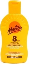 Malibu Lotion Low Protection Waterproof Sunscreen Lotion for the Body SPF8 200ml