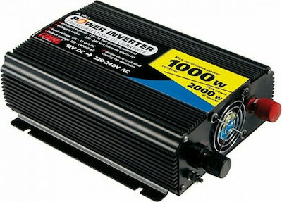 Lampa Inverter Αυτοκινήτου 1000W για Μετατροπή 12V DC σε 220V AC