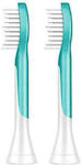 Philips Sonicare Sensitive Replacement Heads for Electric Toothbrush for 7+ years 2pcs Green