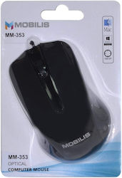 Mobilis MM-353 Verkabelt Maus Schwarz