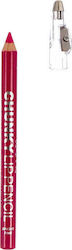 Technic Chunky Lip Liner & Colour Pencil with Sharpener Μολύβι Χειλιών