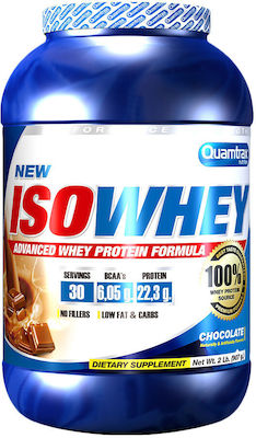 Quamtrax Nutrition Iso Whey cu Aromă de Ciocolata 907gr