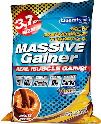 Quamtrax Nutrition Massive Gainer mit Geschmack Schokolade 3.7kg