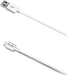 Celly USB-A zu Lightning Kabel Weiß 2m (USBIP52M)