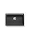 Pyramis Istros 1B 070045611 Drop-In Sink Synthetic Granite W76xD50cm Carbon