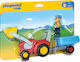 Playmobil 123 Tractor with Trailer for 1.5+ years old