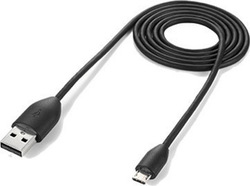 HTC DC-M600 Regular USB 2.0 σε micro USB 1.2m Μαύρο