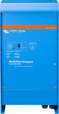 Victron Energy MultiPlus Compact C 12/2000/80 Inverter Καθαρού Ημιτόνου 12V Μονοφασικό