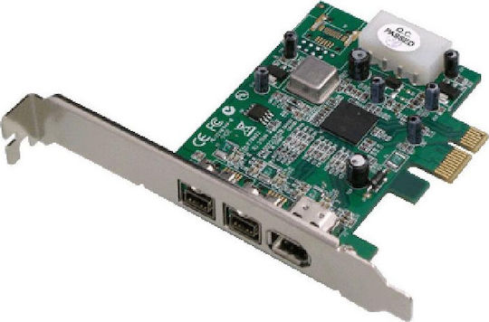 Dawicontrol PCIe Controller with 3 Firewire 800 Ports