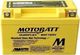 MotoBatt Motorradbatterie YTX7A-BS mit Kapazität 7Ah