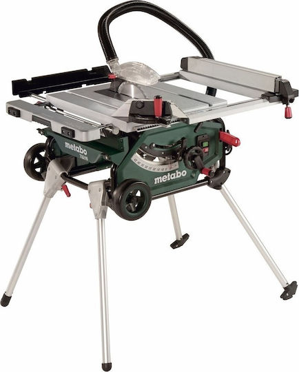 Metabo TS 216 Bench Saw 1500W, Cutting Disc Diameter 216mm & Cutting Speed 5000rpm 600667000