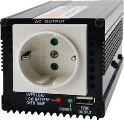 Amarad SPS-12-300-USB Modified Sine Wave Power Inverter 300W With Input Voltage 12V Single Phase Amarad SPS-12-300-USB Modified Sine Wave Power Inverter 300W With Input Voltage 12V Single Phase