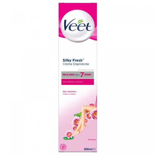 Veet Hair Removal Body Cream Lotus Suitable for Normal Skin with Γάλα Λωτού & Γιασεμί 200ml