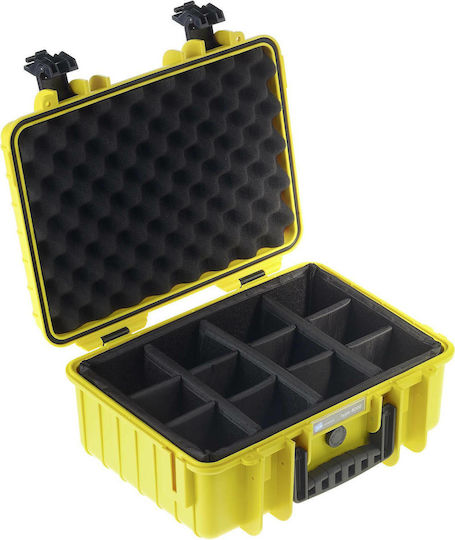 B&W International Camera Suitcase Type 4000 in Yellow Color