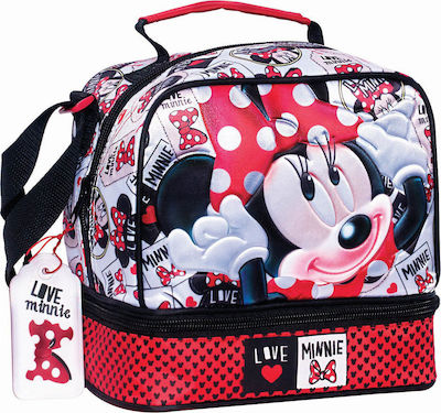 Gim Minnie Love Label Geantă de Umăr pentru Prânz Multicolor Minnie