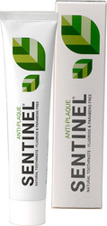 Sentinel Anti-Plaque Toothpaste Fluoride Free 75ml