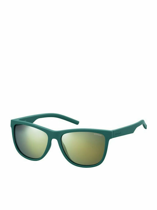 Polaroid PLD 6014/S VWA/LM Men's Sunglasses with Green Acetate Frame