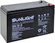 SunLight SPA 12-9 Μπαταρία UPS με Χωρητικότητα ...