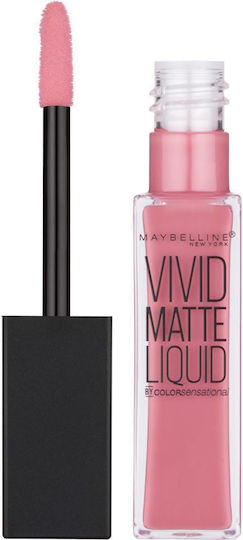 Maybelline Vivid Matte Liquid Liquid Lipstick Matte 05 Nude Flush 8ml