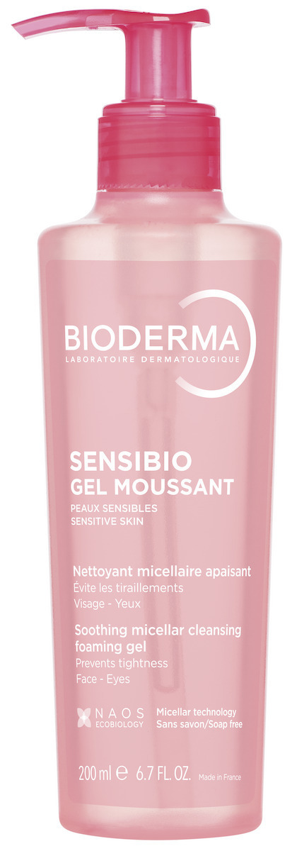 Bioderma Sensibio Gel Moussant Καταπραϋντικό Gel Καθαρισμού για ευαίσθητο δέρμα