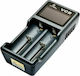 XTAR VC2 USB Ladegerät 2 Batterien Li-Ion/Ni-MH Größe / / / / /1/8/6/5/0/ / /1/6/3/4/0/ / /2/6/6/5/0/ / /
