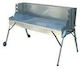 Verzinkt Holzkohlegrill für Lamm 150cmx47cm