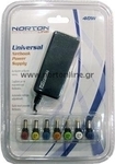 NortonLine Universal Laptop Charger 40W without Power Cord and Plug Set